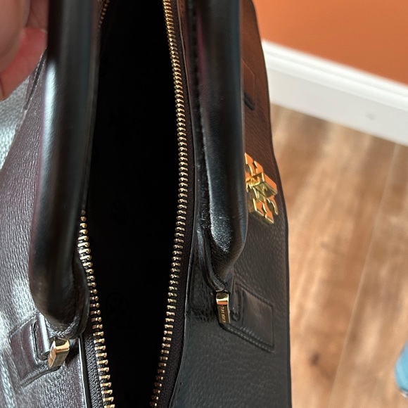 Tory Burch Satchel-Black Leather - Picture 5 of 7